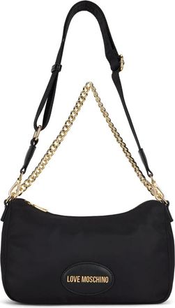 Love Moschino Borsa a spalla con logo - - Bags - Donna - Nero - ONE SIZE