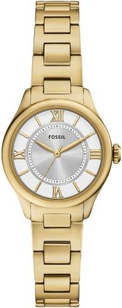 Fossil Gilmore Bracelet Watch, 28mm in Gold at Nordstrom