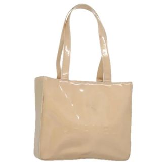 Chanel Pre-owned Tela bolsos-totes - Pre-owned - Mujer - Beige - ONE SIZE
