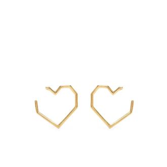 Aliita Corazon Puro Oorbellen - Dames - Oorbellen - Geel - ONE Size - Accessoires