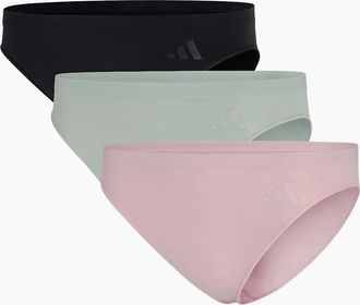 adidas Womens Low Rise Bikini Brief - Pink - Size: 18 2xl