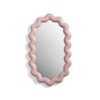 &Klevering Zigzag Wandspiegel, 31,5 x 52,5 cm, blush
