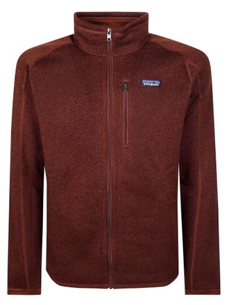 Patagonia Better Sweater Textured High Collar Zip-Through Jacket