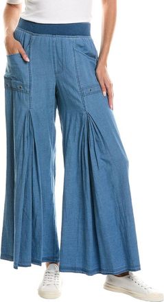 Xcvi Jerona Linen-Blend Wide Leg Pant