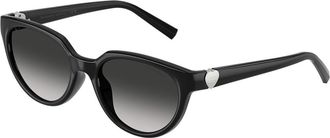 Tiffany & Co. TF4256D Asian Fit 80013C Womens Sunglasses Black Size 55