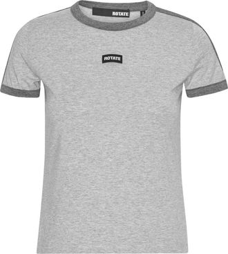 Rotate T-shirt con logo - Grigio