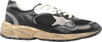 Golden Goose Dad-Star Sneaker - Heren - Sneakers - Zwart - 39 EU - Leer - Schoenen