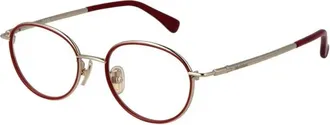 Max Mara Accessoires, Dames, Rood, ONE Size, Cat-Eye Optisch Montuur