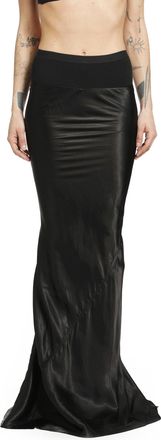 Rick Owens Temple Slim Long Coda Skirt