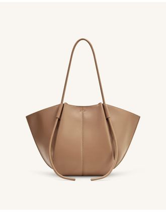 JW PEI borsa tote in marrone argilla