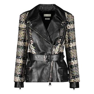 Alexander McQueen Mujer, Chaquetas, Negro, Talla: S