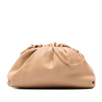 Bottega Veneta Pre-owned Bottega Veneta Lambskin The Mini Pouch Crossbody Ladies G4WN96ORY08CFCOL