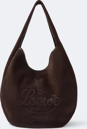 Loewe Roomy suede shoulder bag