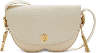 Burberry Chess Schoudertas - Dames - Schoudertassen - Beige - ONE Size - Leer - Tassen