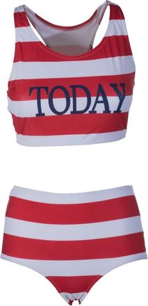 Alberta Ferretti Rode Zwemkleding voor Zomerse Stranddagen - Dames - Bikinis - Rood - S - Badmode