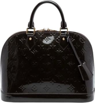 Louis Vuitton Pre-owned Handbags, female, Purple, Size: ONE SIZE Pre-owned Alma PM