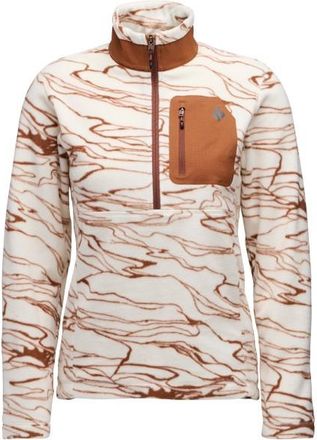 Black Diamond Rift Half Zip Fleece Jacket Fleecepullover f&uuml;r Damen | beige