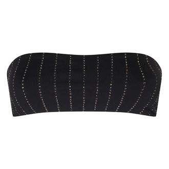 MC2 Saint Barth Dames, Tops, Zwart, Maat: XS Polyamide