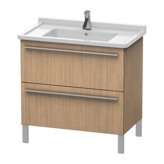 Duravit Duravit X-large Mueble De Pared 6536, 2 Extra&iacute;bles, 800mm Para C&oacute;digo D 030480, Color (frente/cuerpo): Decoraci&oacute;n Roble Europeo - Xl653605252