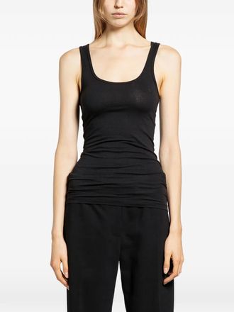 James Perse Jersey tanktop - Zwart