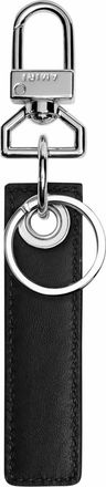 Amiri Womens Nappa Tag Keychain In Black