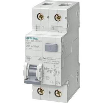 SIEMENS 5su1356-7kk13 Interruptor Diferencial Blanco 13a