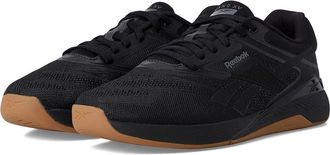 Reebok Nano X5 Athletic Shoes Black/Grey/Gum : Mens 8.5 - Womens 10 Medium, Rubber
