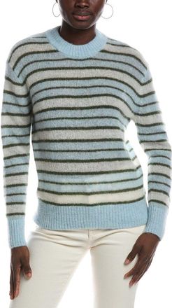 Madewell Roadmap Stripe Ariana Chamade Pullover Alpaca-Blend Sweater