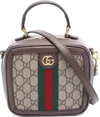 Gucci Borsa tote Ophidia mini anni 2010 - Marrone