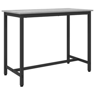 vidaXL Mesa Gris Sonoma 100 X 50 X 76,5 Cm Vidaxl