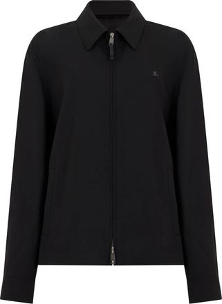 Burberry Bloomsbury Harrington Jas - Heren - Zomerjassen - Zwart - XL - Wol - Jassen
