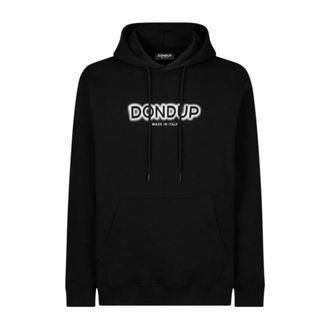 Dondup Hoodies, male, Black, Size: M maglieria e felpe poliestere