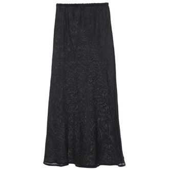 BASERANGE Semi-sheer Linen Maxi Skirt