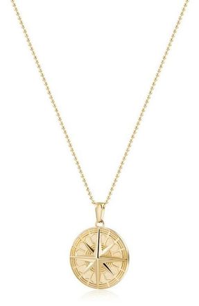 Jane Basch North Star Medallion Necklace in Gold at Nordstrom