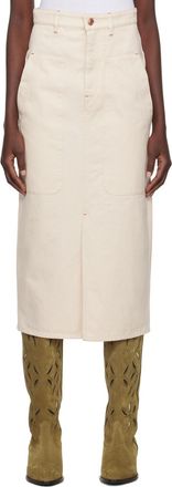 Isabel Marant Secia Cotton Cady Midi Skirt from $382.00 - on