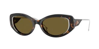 Diesel DL2001MU 711/73 Womens Sunglasses Tortoiseshell Size 54