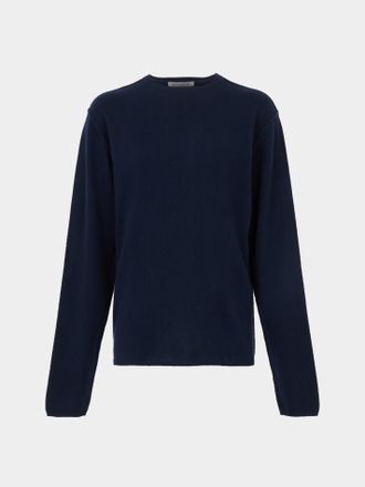 Denis Colomb Mens Cashmere Crew-Neck Sweater