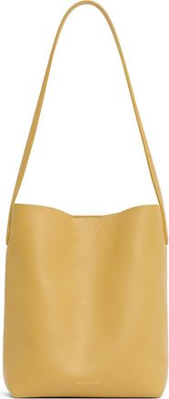 Mansur Gavriel Small Everyday Cabas Leather Tote in Paglia at Nordstrom