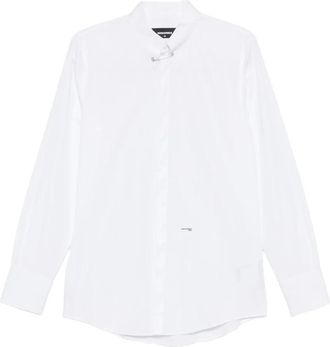 Dsquared2 100 Camicia - Heren - Zakelijke Overhemden - Wit - XL - Overhemden