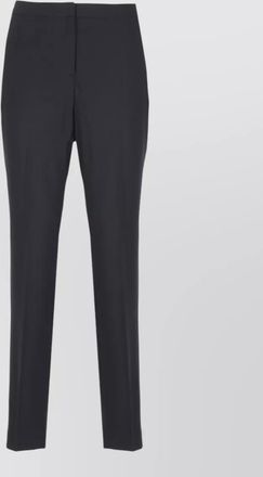 Fabiana Filippi wool straight trousers rear light detail