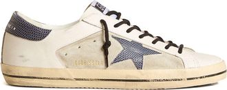 Golden Goose Super-Star low-top sneakers - men - Cotton/Buffalo Leather/Leather/Rubber - 43 - Neutrals