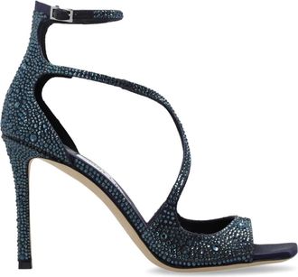 Jimmy Choo London Donna, Scarpe, Blu, 38 1/2 EU, new