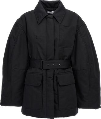 Jacquemus Black Le Blouson Bari jacket
