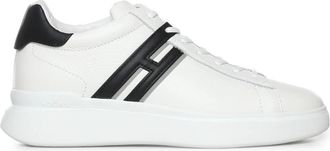 Hogan H580 Low-Top Sneakers - Heren - Sneakers - Wit - 42 EU - Leer - Schoenen