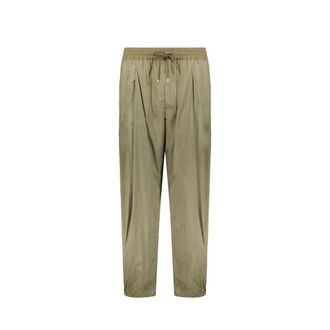 Herno Bicolor Elastane Athletic Womens Pants