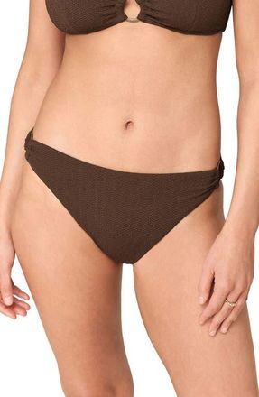 Andie Swim The Bonita Bikini Bottoms in Walnut at Nordstrom, Size X-Small