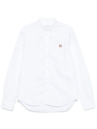 Maison Kitsuné Mini Fox Head shirt - White