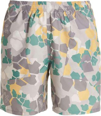 Objects IV Life Mens Printed Beach Shorts