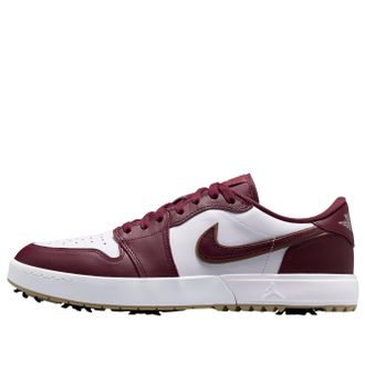 Nike Jordan Air Jordan 1 Low Golf Spiked Dark Team Red IQ3417-601