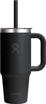 Hydro Flask 24-Ounce Clear Lid Travel Tumbler in Black at Nordstrom